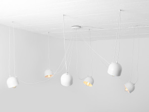 HIT 2023 Lampa wisząca Popo 6 biała Customform
