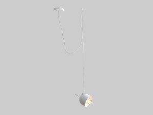 HIT 2023 Lampa wisząca Popo 1 biała Customform