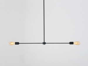 HIT 2023 Lampa wisząca Triso 2 czarna Customform
