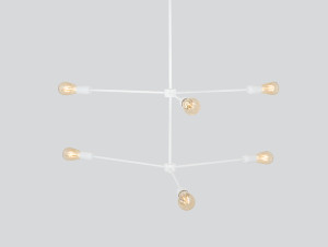 HIT 2023 Lampa wisząca Triso 6 biała Customform