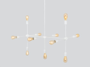 HIT 2023 Lampa wisząca Triso 11 biała Customform