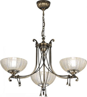 HIT 2023 Lampa wisząca Granada 3 patyna Amplex