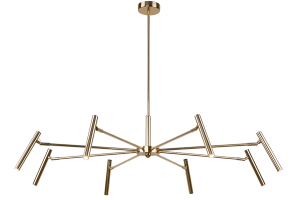 HIT 2023 Lampa wisząca Livo 8 złota 0403 Amplex