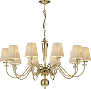 HIT 2023 Lampa wisząca Lilosa 10 patyna/złoty/chrom Amplex