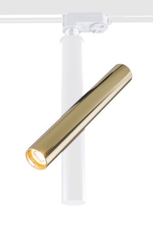 HIT 2023 Lampa na szynę Akadi 0147 złoty/biały Amplex