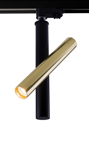 HIT 2023 Lampa na szynę Akadi 0137 złoty/czarny Amplex
