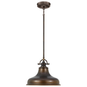 HIT 2023 Lampa wisząca Emery 1 brąz Quoizel Elstead
