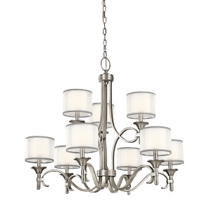 HIT 2023 Lampa wisząca Lacey 9 pewter Elstead Kichler