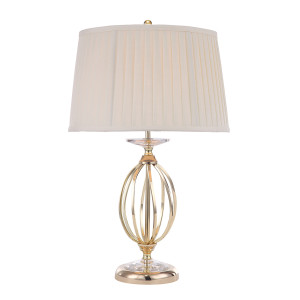 HIT 2023 Lampa stołowa Aegean 1 polerowany mosiądz Elstead