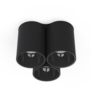 HIT 2023 Plafon Eye Tone III black 8091 Nowodvorski