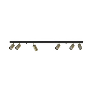 HIT 2023 Plafon Eye Spot VI brass 8819 Nowodvorski