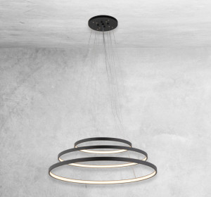 HIT 2023 Lampa wisząca Agari Multi czarna 5430 Shilo