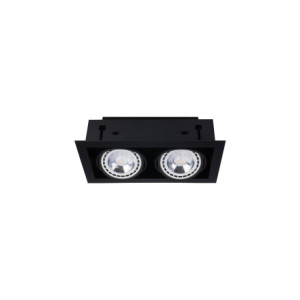 HIT 2023 Wpust sufitowy Downlight II black 9570 Nowodvorski