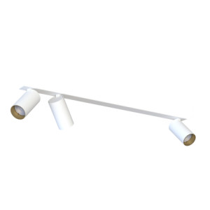 HIT 2023 Wpust sufitowy Mono surface III white/gold 7685 Nowodvorski