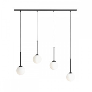 HIT 2023 Lampa wisząca Bosso 4 Black 1087L1 Aldex