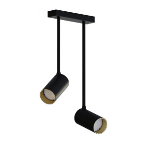 HIT 2023 Reflektor Mono Long II black/gold 7675 Nowodvorski