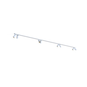 Plafon listwa Mono VIII 2x200 white/gold 7696 Nowodvorski