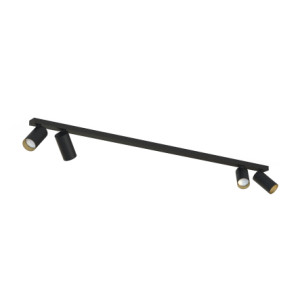 HIT 2023 Plafon listwa Mono IV black/gold 7768 Nowodvorski