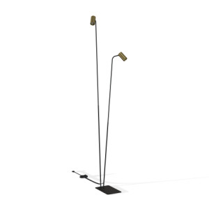 HIT 2023 Lampa podłogowa Mono II brass 7712 Nowodvorski