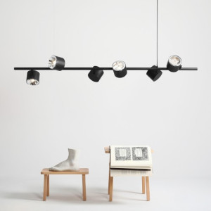 HIT 2023 Lampa wisząca Bot 6 Black 1047K Aldex