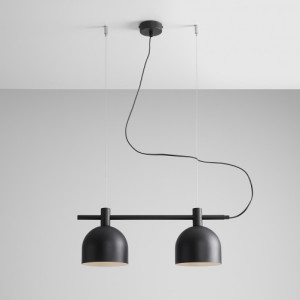 HIT 2023 Lampa wisząca Beryl 2 Black 976H1 Aldex