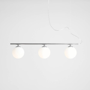 HIT 2023 Lampa wisząca Beryl Glass 3 Chrome 1006E_4 Aldex