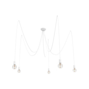HIT 2023 Lampa wisząca Spider V white 9744 Nowodvorski