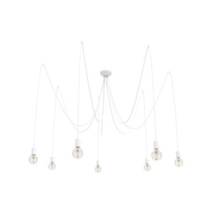 HIT 2023 Lampa wisząca Spider VII white 9743 Nowodvorski