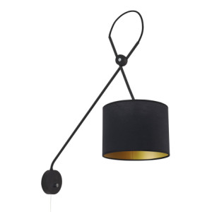 HIT 2023 Kinkiet Viper I black/gold 6513 Nowodvorski