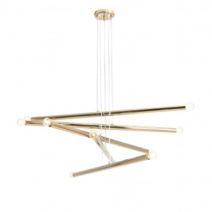 HIT 2023 Lampa wisząca Tubo 10 gold 1072M30 Aldex