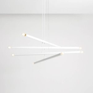 HIT 2023 Lampa wisząca Tubo 8 white 1072P Aldex