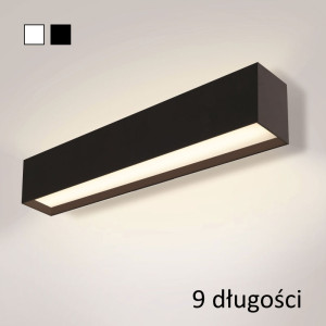 HIT 2023 Kinkiet ledowy Lupinus/K HQ UP D wysoki z dystansem różne kolory Elkim Lighting