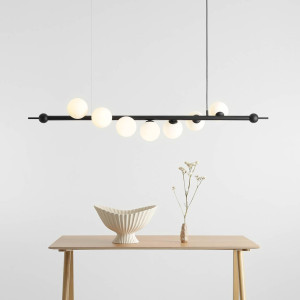 HIT 2023 Lampa wisząca Wave 7 black 1115T1 Aldex