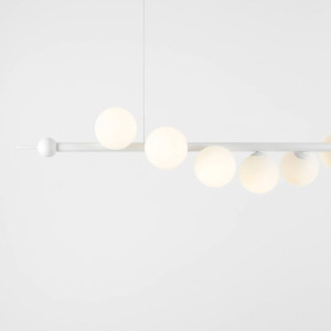 HIT 2023 Lampa wisząca Wave 7 white 1115T Aldex