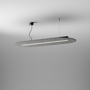 HIT 2023 Lampa wisząca AQfelt Ovall Rafter LED 59895 Aqform