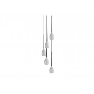 HIT 2023 Lampa wisząca Izza 5 biała AZ0311 Azzardo