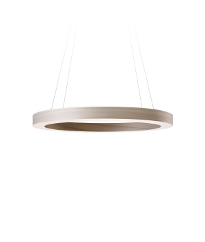 Lampa wisząca drewniana Oh! Line 60 szara LZF