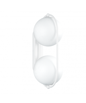 Lampa Ścienna / Kinkiet Koban E IP44 Biała Ummo