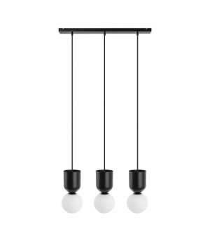 Lampa wisząca Luoti 3L czarna Ummo