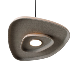 Lampa wisząca Deux kremowo-szara P0561 Maxlight