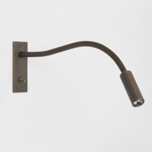 HIT 2023 Wpust ścienny Leo z włącznikiem brąz 7052 Astro Lighting