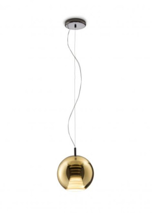 HIT 2023 Lampa wisząca Beluga Royal 20 cm złota D57A5712 Fabbian