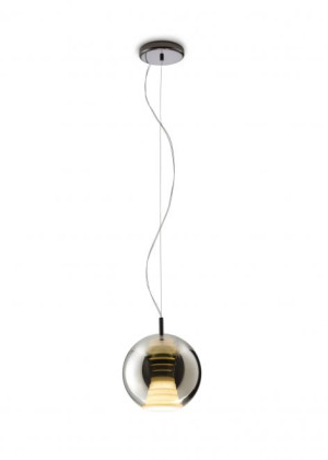 HIT 2023 Lampa wisząca Beluga Royal 20 cm tytan D57A5734 Fabbian