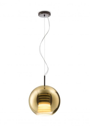 HIT 2023 Lampa wisząca Beluga Royal 30 cm złota D57A5912 Fabbian