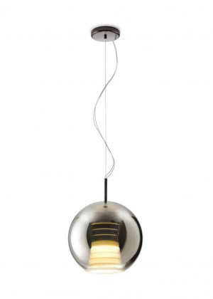 HIT 2023 Lampa wisząca Beluga Royal 30 cm tytan D57A5934 Fabbian