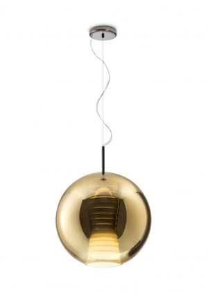 HIT 2023 Lampa wisząca Beluga Royal 40 cm złota D57A6112 Fabbian