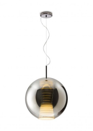 HIT 2023 Lampa wisząca Beluga Royal 40 cm tytan D57A6134 Fabbian