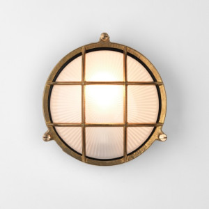 HIT 2023 Kinkiet/Plafon Thurso Round 7880 mosiądz Astro Lighting