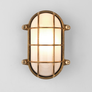 HIT 2023 Kinkiet/Plafon Thurso Oval 7881 mosiądz Astro Lighting
