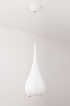 Lampa wisząca Drop biała P0235 Maxlight